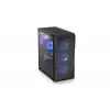 Korpusas ENDORFY Regnum 400 ARGB Tower Black — ATX, grūdintas stiklas, ARGB, 3x120mm priekyje, 1x120mm gale, palaiko GPU 37 cm