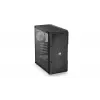 Korpusas ENDORFY Regnum 400 ARGB Tower Black — ATX, grūdintas stiklas, ARGB, 3x120mm priekyje, 1x120mm gale, palaiko GPU 37 cm