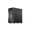 Korpusas ENDORFY Regnum 400 ARGB Tower Black — ATX, grūdintas stiklas, ARGB, 3x120mm priekyje, 1x120mm gale, palaiko GPU 37 cm