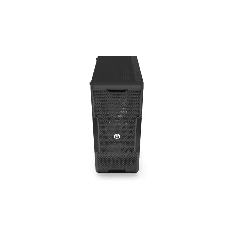 Korpusas ENDORFY Regnum 400 ARGB Tower Black — ATX, grūdintas stiklas, ARGB, 3x120mm priekyje, 1x120mm gale, palaiko GPU 37 cm