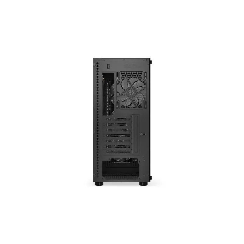 Korpusas ENDORFY Regnum 400 ARGB Tower Black — ATX, grūdintas stiklas, ARGB, 3x120mm priekyje, 1x120mm gale, palaiko GPU 37 cm