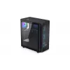 Korpusas ENDORFY Signum 300 ARGB Tower Black — ATX, grūdintas stiklas, ARGB apšvietimas, palaiko GPU 350mm, aušintuvo aukštis 161mm
