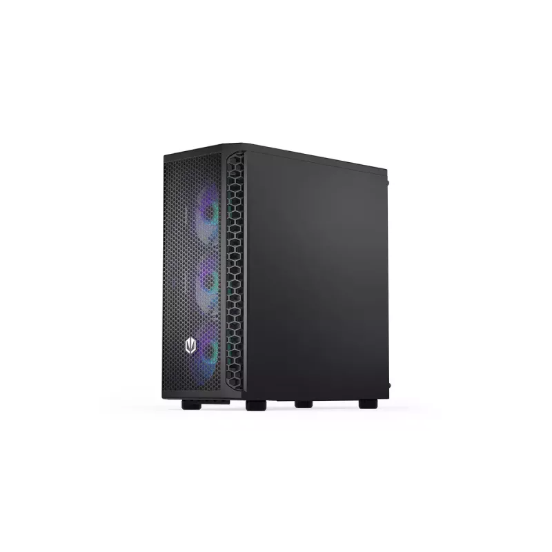 Korpusas ENDORFY Signum 300 ARGB Tower Black — ATX, grūdintas stiklas, ARGB apšvietimas, palaiko GPU 350mm, aušintuvo aukštis 161mm