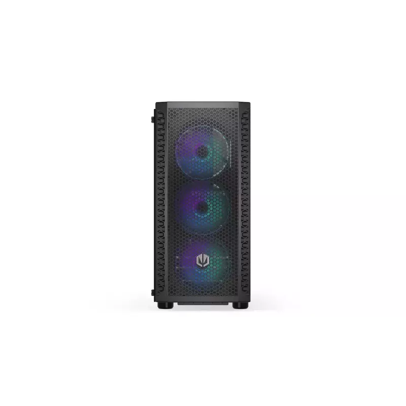 Korpusas ENDORFY Signum 300 ARGB Tower Black — ATX, grūdintas stiklas, ARGB apšvietimas, palaiko GPU 350mm, aušintuvo aukštis 161mm
