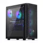 Korpusas ENDORFY Signum 300 ARGB Tower Black — ATX, grūdintas stiklas, ARGB apšvietimas, palaiko GPU 350mm, aušintuvo aukštis 161mm