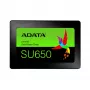 2,5 colio SATA III SSD ADATA SU650 1 TB — 520 MB/s skaitymas, 450 MB/s rašymas, 3D NAND