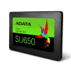 2,5 colio SATA III SSD ADATA SU650 1 TB — 520 MB/s skaitymas, 450 MB/s rašymas, 3D NAND