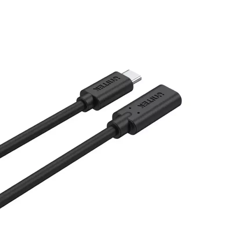 USB-C prailginimo laidas Unitek C14086BK-1.5M — USB 3.2 Gen 2, 10 Gbit/s, 5 m, juodas