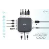 i-tec USB-C HDMI Dual DP Docking Station su Power Delivery 100 W ir universaliu įkrovikliu 100 W