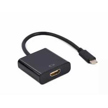 GEMBIRD USB Type-C į HDMI adapterio kabelis, 4K@60Hz, 15cm, juodas