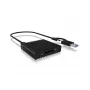 ICY BOX IB-CR404-C31 kortelių skaitytuvas CFexpress 2.0 Type-B, USB 3.2 Gen 2, aliuminis, juodas