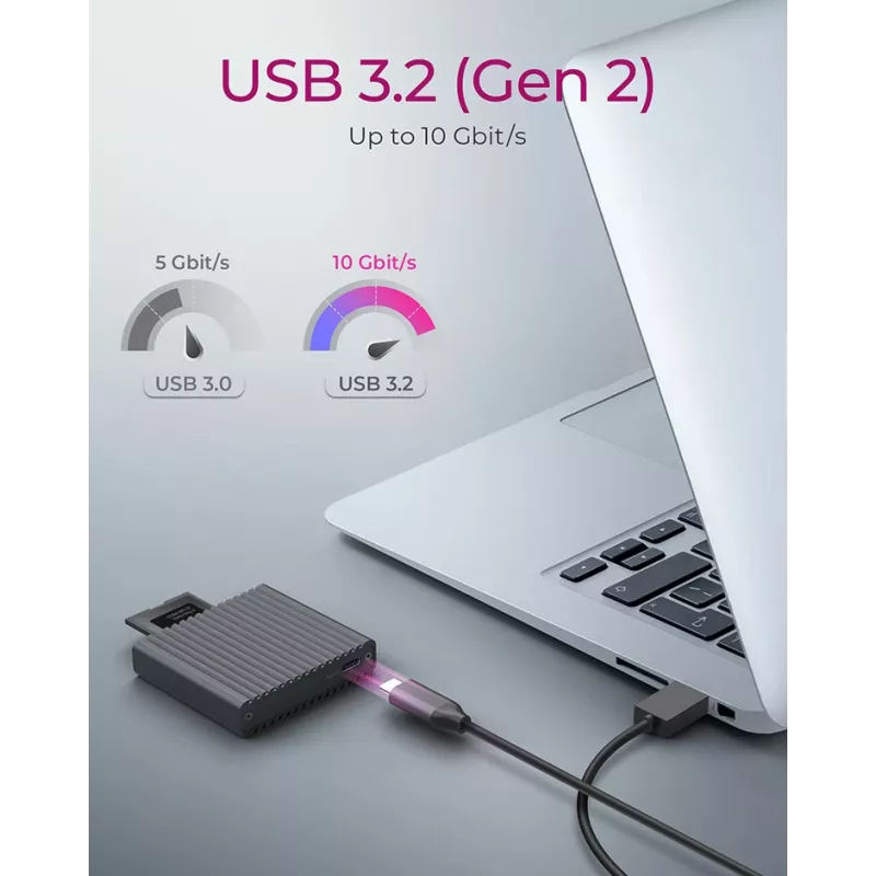 ICY BOX IB-CR404-C31 kortelių skaitytuvas CFexpress 2.0 Type-B, USB 3.2 Gen 2, aliuminis, juodas