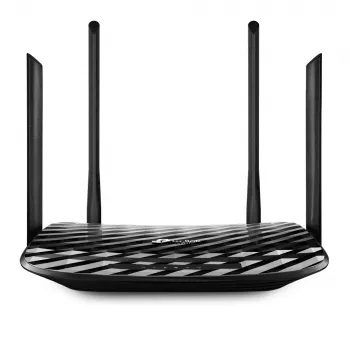 TP-Link AC1300 maršrutizatorius Gigabit Ethernet dviejų juostų (2,4 GHz / 5 GHz) Juodas