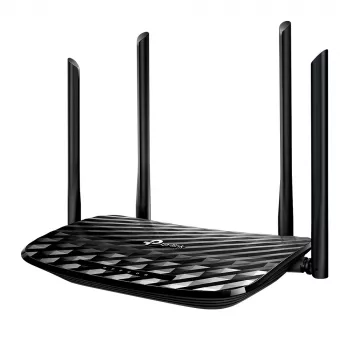 TP-Link AC1300 maršrutizatorius Gigabit Ethernet dviejų juostų (2,4 GHz / 5 GHz) Juodas