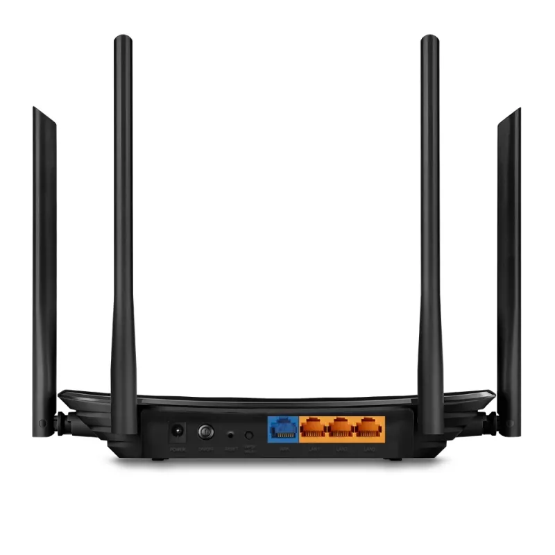 TP-Link AC1300 maršrutizatorius Gigabit Ethernet dviejų juostų (2,4 GHz / 5 GHz) Juodas