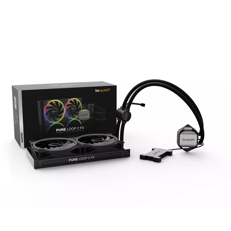 be quiet! Pure Loop 2 FX 280mm procesoriaus vandens aušintuvas 14 cm juodas 1 vnt.