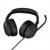 Jabra Evolve2 50 - USB-A UC Stereo ausinės su triukšmo slopinimu