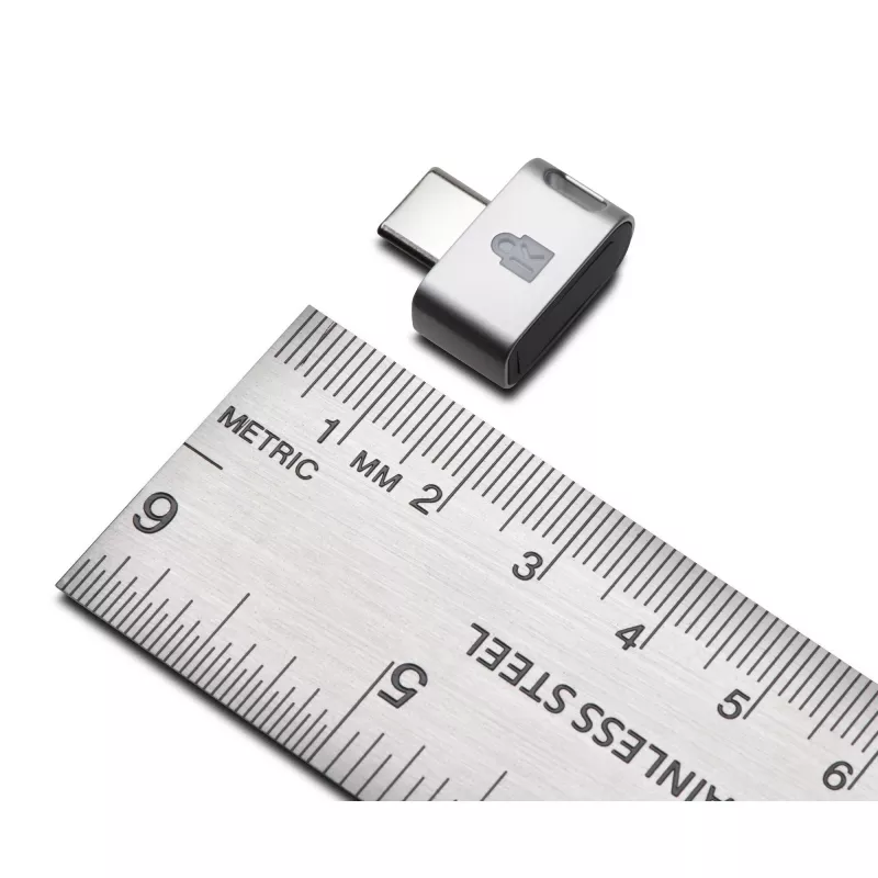 Kensington VeriMark Guard USB-C pirštų atspaudų raktas – FIDO2, WebAuthn/CTAP2 ir FIDO U2F – kelių platformų