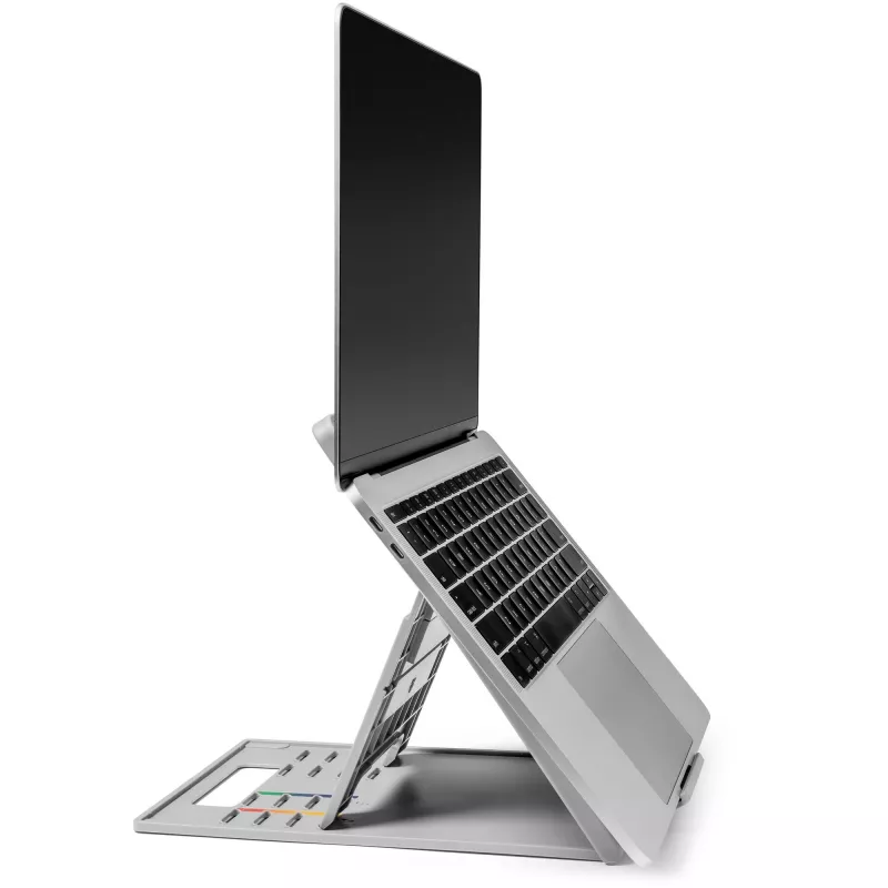 Kensington SmartFit Easy Riser Go reguliuojamas ergonomiškas nešiojamojo kompiuterio stovas su aušinimu, iki 14 colių