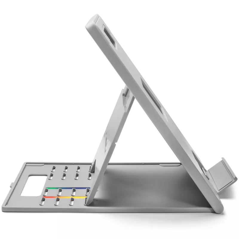Kensington SmartFit Easy Riser Go reguliuojamas ergonomiškas nešiojamojo kompiuterio stovas su aušinimu, iki 14 colių