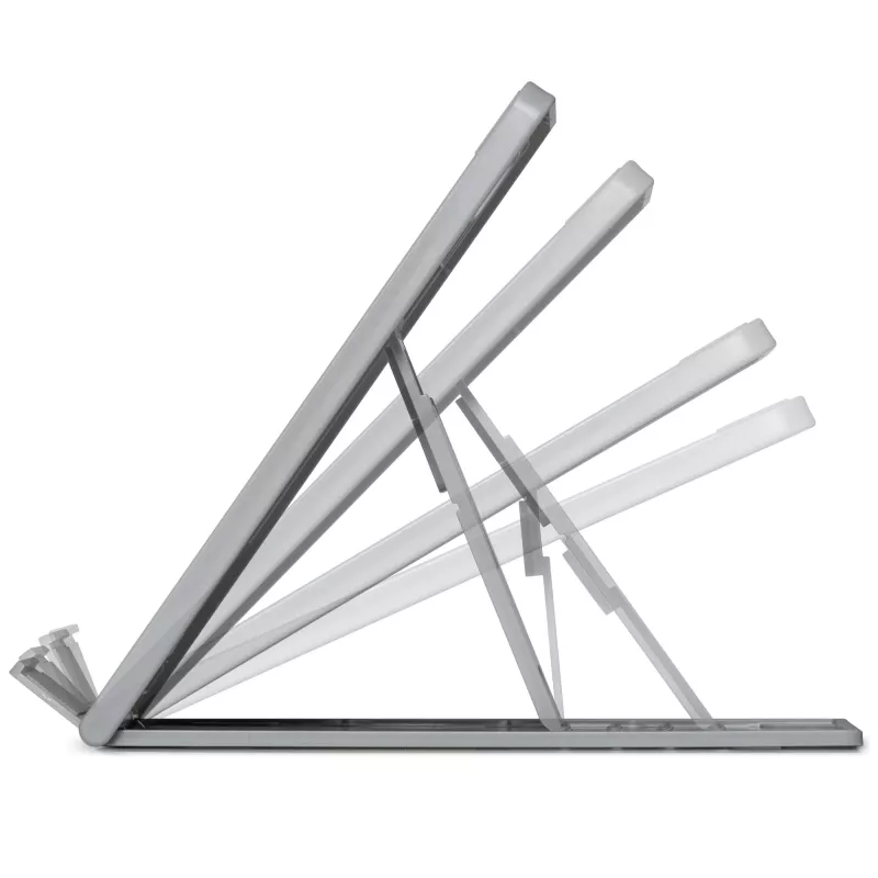 Kensington SmartFit Easy Riser Go reguliuojamas ergonomiškas nešiojamojo kompiuterio stovas su aušinimu, iki 14 colių