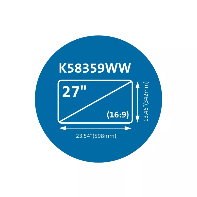 Kensington MagPro Magnetinis privatumo filtrus monitoriui 27 colių (16:9)