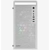 Korpusas AEROCOOL PGS CS-109-G-WT-v1 Mini Tower SPCC baltas — microATX, iki 26 cm GPU, FRGB, tinklelinis priekis
