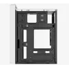 Korpusas AEROCOOL PGS CS-109-G-WT-v1 Mini Tower SPCC baltas — microATX, iki 26 cm GPU, FRGB, tinklelinis priekis
