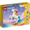 Konstruktorius LEGO Creator 3in1 31140 Stebuklingas vienaragis, 145 dalių, 130 mm aukštis, nuo 7 metų