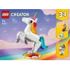 Konstruktorius LEGO Creator 3in1 31140 Stebuklingas vienaragis, 145 dalių, 130 mm aukštis, nuo 7 metų