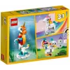 Konstruktorius LEGO Creator 3in1 31140 Stebuklingas vienaragis, 145 dalių, 130 mm aukštis, nuo 7 metų