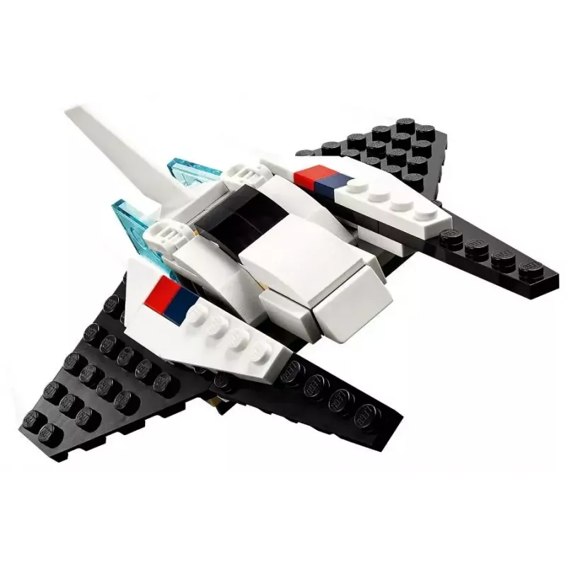 LEGO Creator 3 viename kosminis laivas 31134 — 144 detalės, nuo 6 metų, 160×120×60 mm