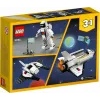 LEGO Creator 3 viename kosminis laivas 31134 — 144 detalės, nuo 6 metų, 160×120×60 mm