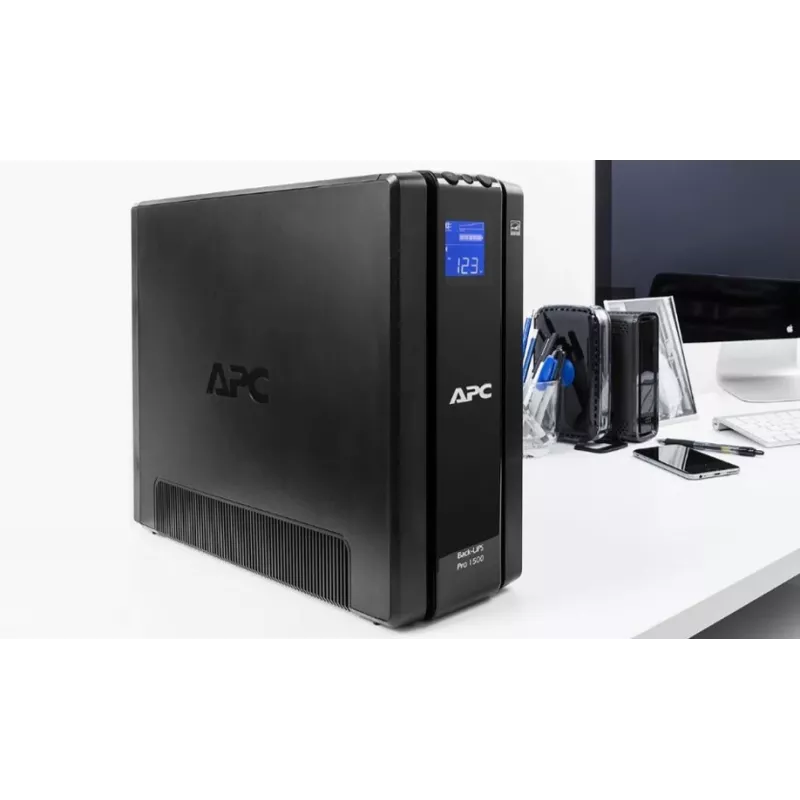 APC Back-UPS Pro 1.5 kVA / 865 W nepertraukiamo maitinimo šaltinis (UPS) linijinis-interaktyvus, 6 lizdai