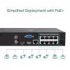 TP-Link VIGI NVR1008H-8MP 8 kanalų PoE+ tinklo vaizdo registratorius