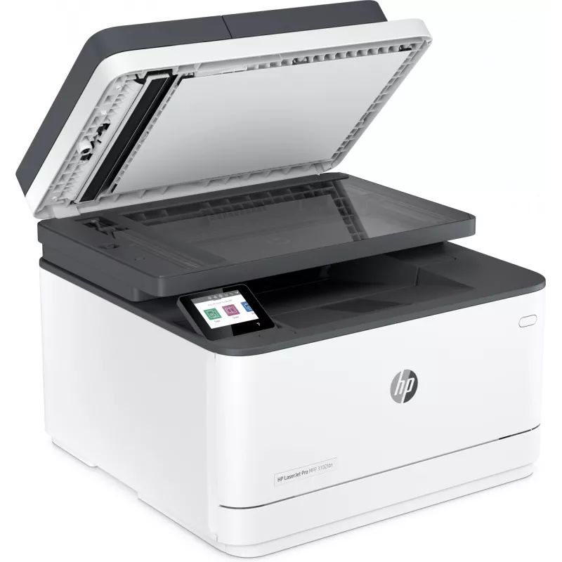 HP LaserJet Pro MFP 3102fdn spausdintuvas, lazerinis, nespalvotas, 1200 x 1200 DPI, A4, tiesioginis spausdinimas, baltas