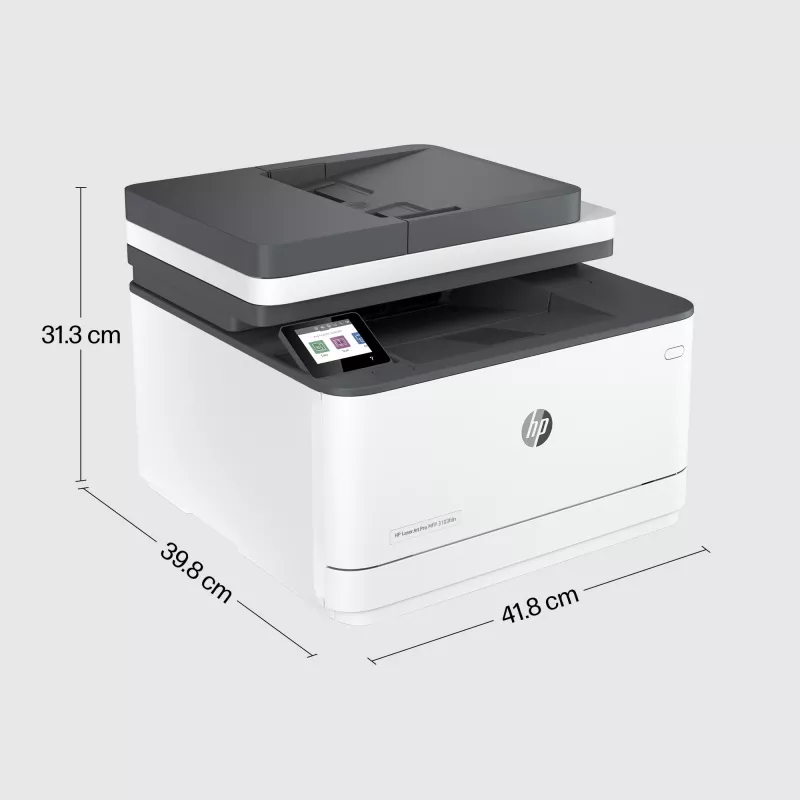 HP LaserJet Pro MFP 3102fdn spausdintuvas, lazerinis, nespalvotas, 1200 x 1200 DPI, A4, tiesioginis spausdinimas, baltas