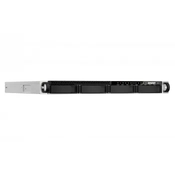 QNAP TS-h987XU-RP NAS stelažinis (1U) Intel Xeon E-2334 16 GB DDR4 QuTS hero Juoda, Sidabrinė
