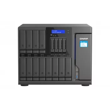 QNAP TS-1655 NAS bokštas Intel Atom C5125 8 GB DDR4 0 TB QNAP Turbo System juoda