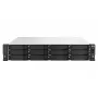 QNAP TS-h1887XU-RP NAS stelažinis (2U) Intel Xeon E E-2334 16 GB DDR4 0 TB QuTS hero juoda, balta