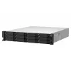 QNAP TS-H1887XU-RP NAS stelažinis (2U) Intel Xeon E E-2336 32 GB DDR4 0 TB QuTS hero Juoda, Balta