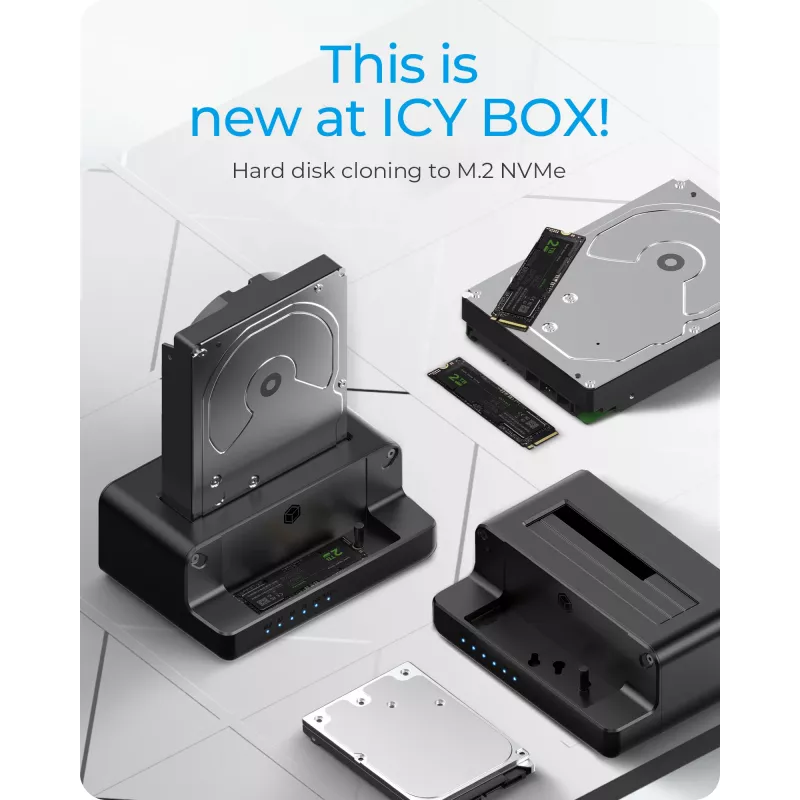 ICY BOX IB-2914MSCL-C31 USB 3.2 Gen 2 (3.1 Gen 2) Type-C juoda