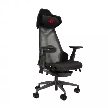 ASUS ROG Destrier Ergo tinklinė sėdynė Juoda 720mm 840mm 134cm
