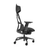 ASUS ROG Destrier Ergo tinklinė sėdynė Juoda 720mm 840mm 134cm