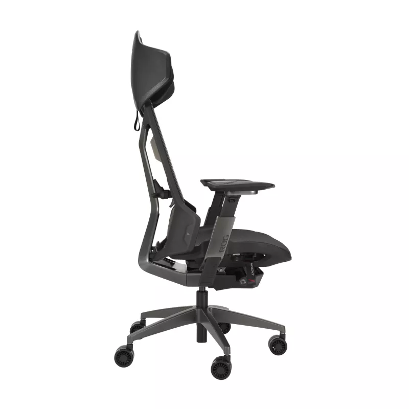 ASUS ROG Destrier Ergo tinklinė sėdynė Juoda 720mm 840mm 134cm