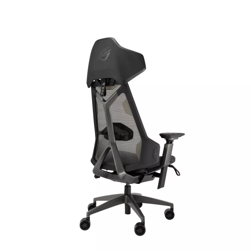 ASUS ROG Destrier Ergo tinklinė sėdynė Juoda 720mm 840mm 134cm
