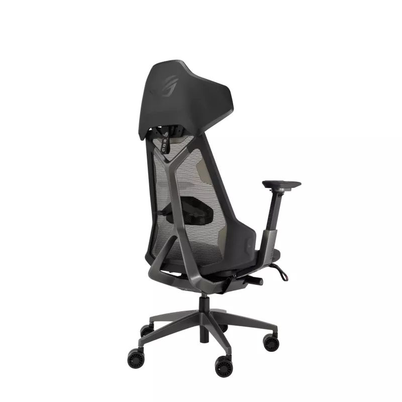 ASUS ROG Destrier Ergo tinklinė sėdynė Juoda 720mm 840mm 134cm