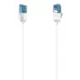 Hama Flexi-Slim tinklo kabelis baltas 0,75 m Cat6a U/UTP RJ-45 10000 Mbit/s
