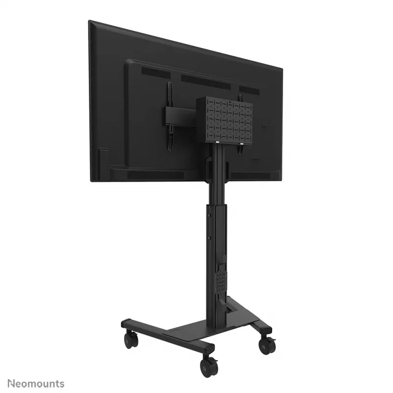 Neomounts FL50S-825BL1 mobilus grindinis stovas televizoriui 37-75 colių – TÜV, juodas, plieninis, 70 kg