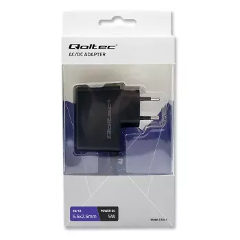 Maitinimo adapteris Qoltec 51021 Vidinis Juodas 220-240V 1.4m Laidas
